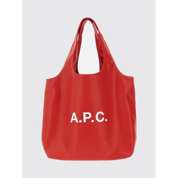 A.P.C. Handbags - A.P.C. Tote Bag Woman Red